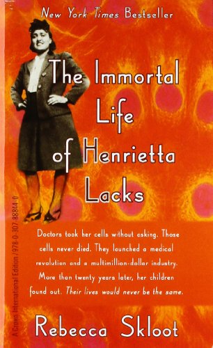 Immortal Life of Henrietta Lacks cover